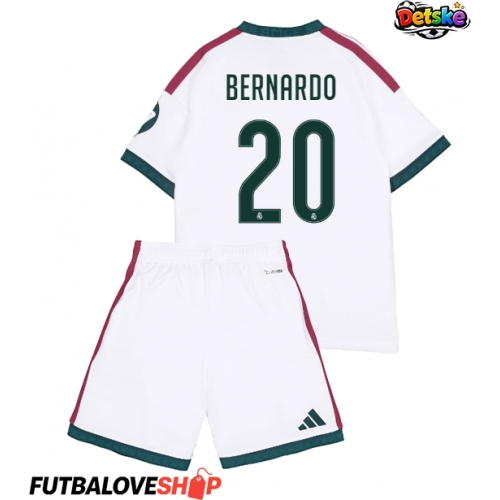 Dres Real Madrid Bernardo Silva #20 Domáci pre deti 2026-27 Krátky Rukáv (+ trenírky)